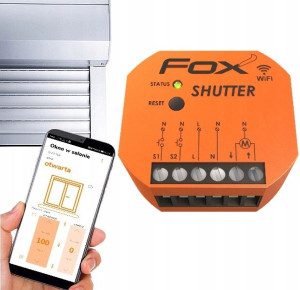 F&F Sterownik Rolet WiFi dopuszkowy 230V FOX