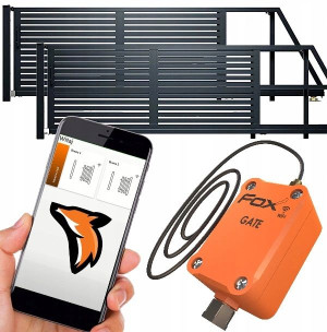 Sterownik Bramy Furtki GATE Dwukanałowy WiFi FOX
