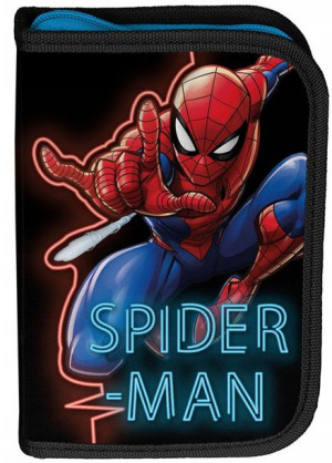 Spiderman Piórnik Dwuklapkowy Bez Wyposażenia Marvel