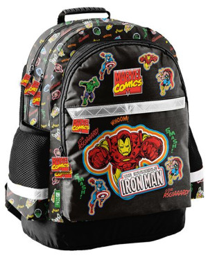 Plecak Szkolny Tornister Chłopięcy Iron Man Marvel