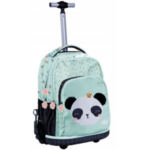 Plecak Na Kółkach Z Uszami Panda Dla Dziewczynki
