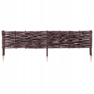 Palisada Wiklinowa Płotek 100x20cm Płot Obrzeże