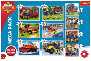 Puzzle Trefl 10 W 1 90356 Strażak Sam