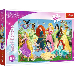 Puzzle Trefl 100 16417 czarujące księżniczki