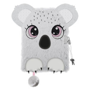 Pamiętnik Z Kłódką Włochacz 96 Kartek Pluszowy Koala