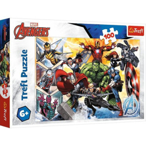 Puzzle Trefl 100 16431 Siła Avengersów