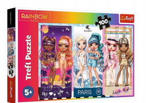 Puzzle Trefl 100 16442 Laleczki Rainbow