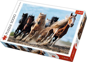 Puzzle Trefl 1000 10446 Galopujące Konie