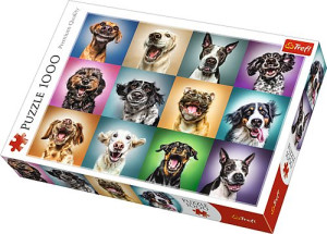 Puzzle Trefl 1000 10462 Zabawne Psie Portrety