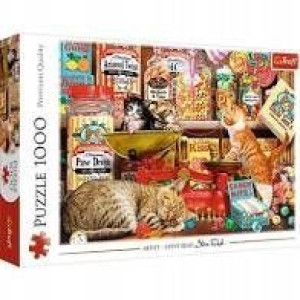 Puzzle trefl 1000 10630 kocie słodkości