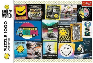 Puzzle Trefl 1000 10729 żyj pozytywnie