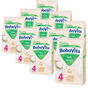 BOBOVITA Kaszka Kleik Ryżowy 4 m+ 9x160 g