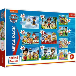 Puzzle Trefl 10w1 96001 Paw Patrol
