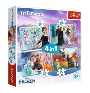 Puzzle Trefl 12 15 20 24 34381 Frozen 2