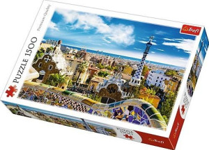 Puzzle Trefl 1500 26147 Park Găell Barcelona