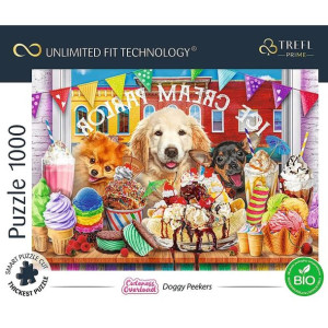 Puzzle Trefl 1000 10699 Doggy Peekers