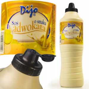 SOS ADWOKAT polewa do lodów gofrów deserów DIJO ADWOKATOWY 1000ml 1kg