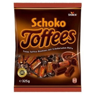 Cukierki Toffi STORCK Schoko Toffees - Cukierki Toffi z czekoladą 325g