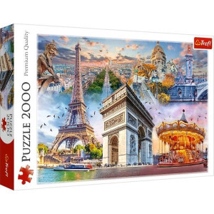 Puzzle Trefl 2000 27125 Weekend W Paryżu