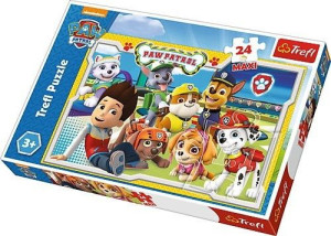 Puzzle Trefl 24 Maxi 14287 Psi Patrol Wesoła Drużyna