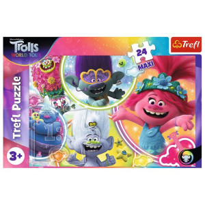 Puzzle Trefl 24 Maxi 14318 Trolls