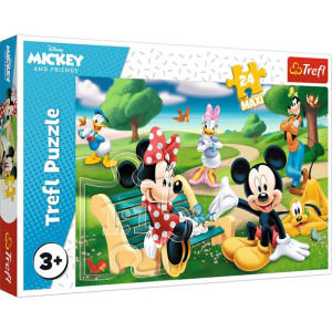 Puzzle Trefl 24 maxi 14344 Myszka Miki