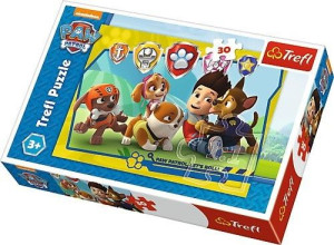 Puzzle Trefl 30 18239 Psi Patrol Ryder I Przyjaciele
