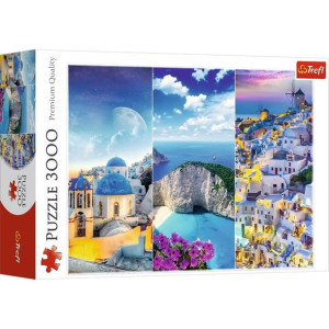 Puzzle Trefl 3000 33073 Greckie Wakacje