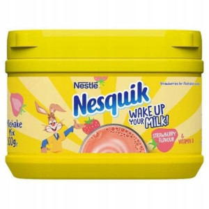 Nestle Nesquik Kakao Truskawkowe Strawberry do picia 300g na gorąco