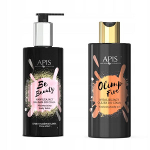 APIS Olimp Fire Beauty Zestaw rozświetlający ciało