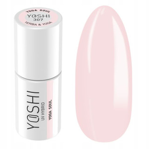 Yoshi Pro lakier hybrydowy 307 Róża Królewska 6ml