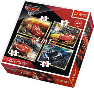 Puzzle Trefl 4 W 1 34276 Cars 3 Gotowi Do Wyścigu