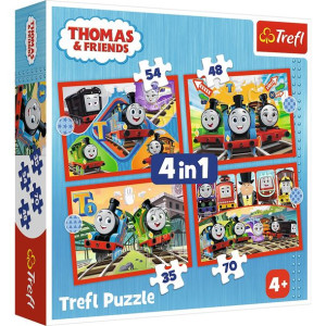 Puzzle Trefl 4w1 34619 Thomas