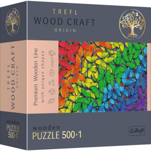 Puzzle Trefl 500 20159 Dr Tęczowe Motyle
