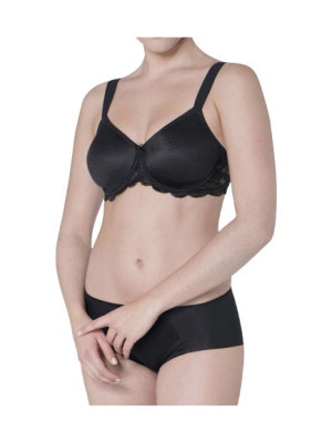 Triumph Biustonosz Essential Minimizer W Lace 85f, czarny