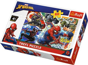 Puzzle Trefl 60 17311 Waleczny Spider-man