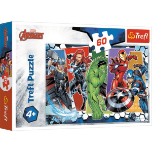 Puzzle Trefl 60 17357 niezwyciężeni Avengersi