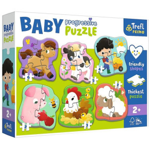 Puzzle Trefl Baby 44000 Farma