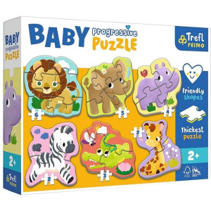 Puzzle Trefl Baby 44002 Safari