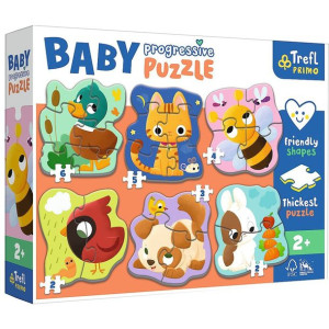 Puzzle Trefl Baby 44003 Zwierzęta