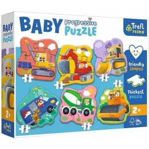 Puzzle Trefl Baby 44004 Pojazdy