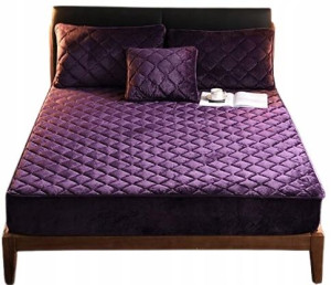 Pokrowiec Na Materac Pikowany Plusz 90x200x30 Cm