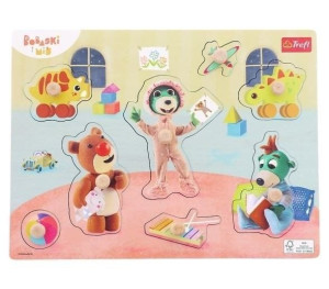 Puzzle Trefl Medium Drewn 61629 Bobaski