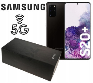 Oryginalny Samsung Galaxy S20+ 5g 128gb Czarny 8k