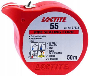 Nici Do Uszczelniania Gwintów Rur Loctite 55 50m