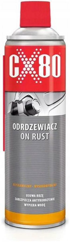 Cx80 Odrdzewiacz On Rust Usuwa Rdzę Spray 500ml