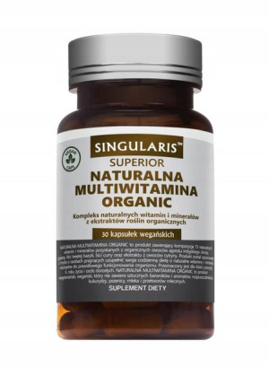 Singularis Naturalna multiwitamina Organic 30 kaps