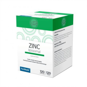 ForMeds Lipocaps Zinc ODPORNOŚĆ Skóra WŁOSY 120K