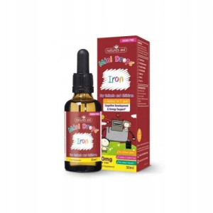 Natures Aid Mini Żelazo dla dzieci 50 ml Krople