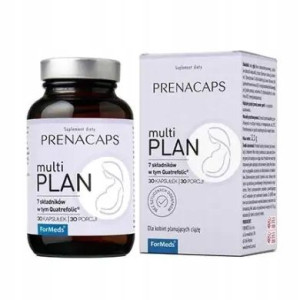 ForMeds Prenacaps MultiPlan + DHA 60+ 30 kapsułek